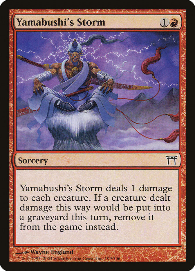 Yamabushi's Storm [Champions of Kamigawa], MTG Single - Gamers Grove