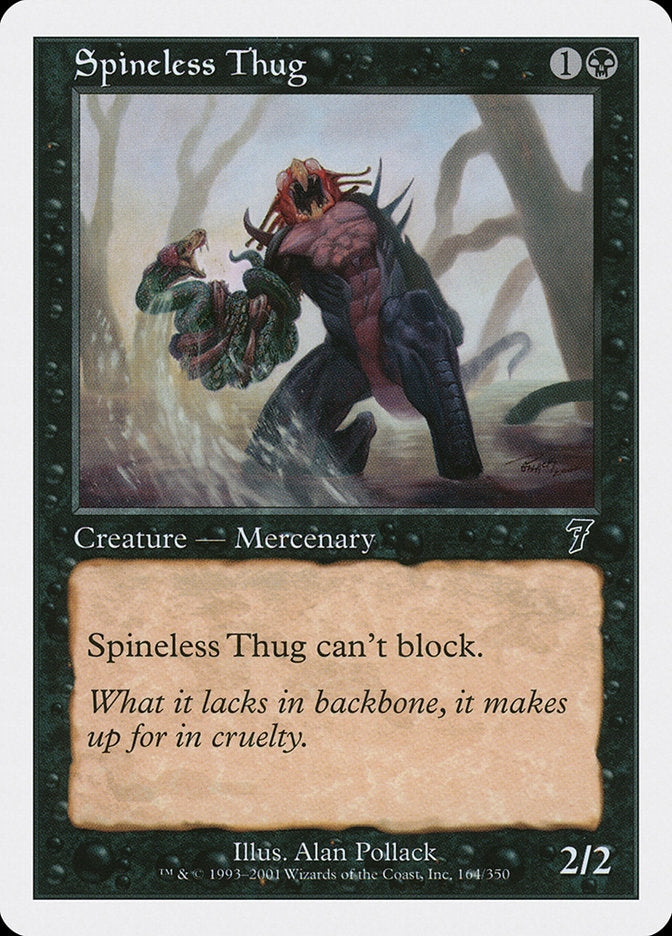 Spineless Thug [Seventh Edition], MTG Single - Gamers Grove