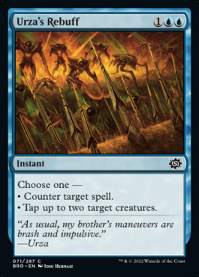 Urza's Rebuff [The Brothers' War]