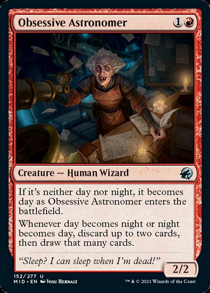 Obsessive Astronomer [Innistrad: Midnight Hunt]