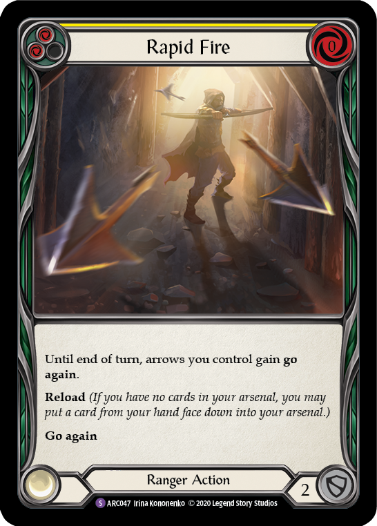 Rapid Fire [ARC047] Unlimited Edition Rainbow Foil