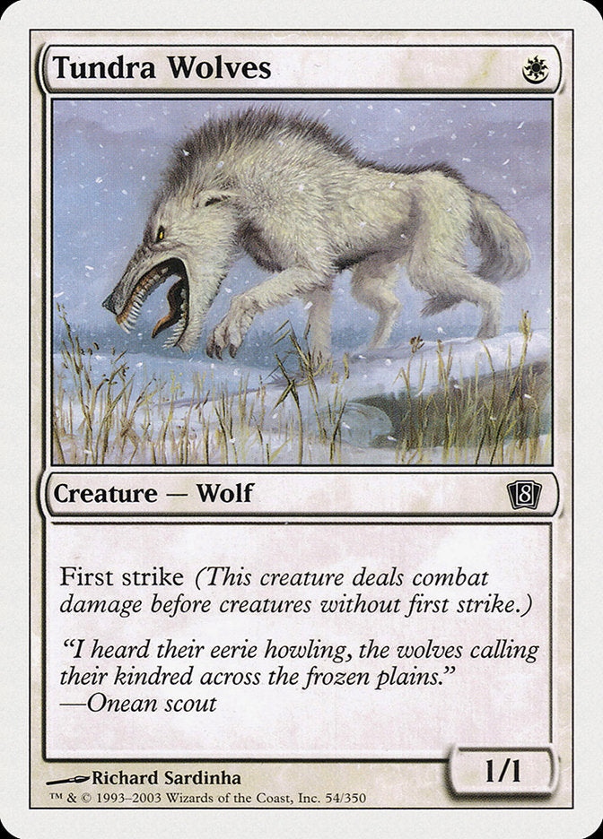 Tundra Wolves [Eighth Edition], MTG Single - Gamers Grove