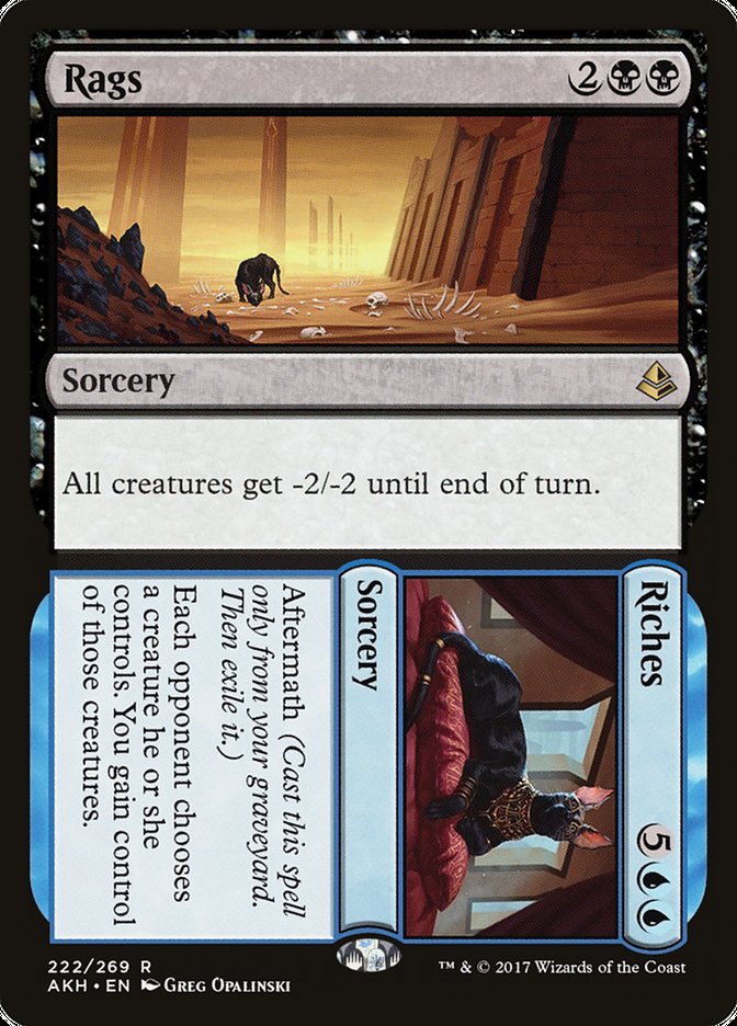 Rags // Riches [Amonkhet], MTG Single - Gamers Grove
