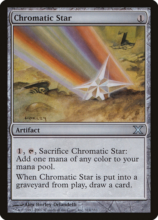 Chromatic Star [Tenth Edition], MTG Single - Gamers Grove