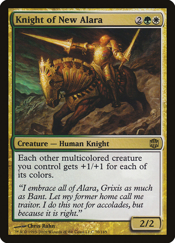 Knight of New Alara [Alara Reborn], MTG Single - Gamers Grove
