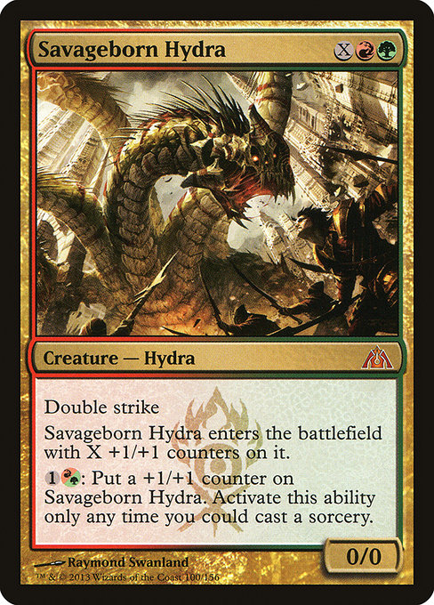 Savageborn Hydra [Dragon's Maze], MTG Single - Gamers Grove