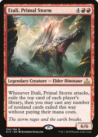 Etali, Primal Storm [Rivals of Ixalan], MTG Single - Gamers Grove