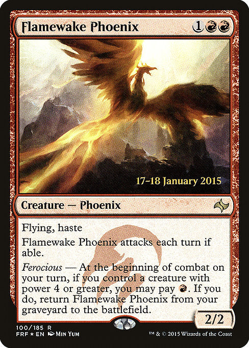 Flamewake Phoenix [Fate Reforged Promos], MTG Single - Gamers Grove