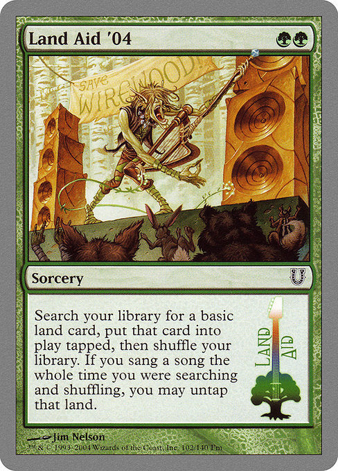 Land Aid '04 [Unhinged], MTG Single - Gamers Grove