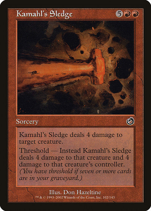 Kamahl's Sledge [Torment], MTG Single - Gamers Grove