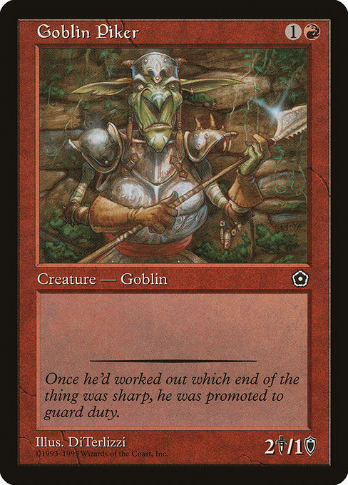 Goblin Piker [Portal Second Age], MTG Single - Gamers Grove