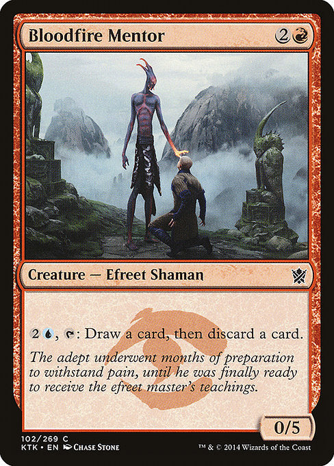 Bloodfire Mentor [Khans of Tarkir], MTG Single - Gamers Grove