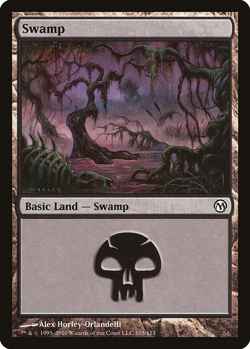 Swamp [Duels of the Planeswalkers], MTG Single - Gamers Grove