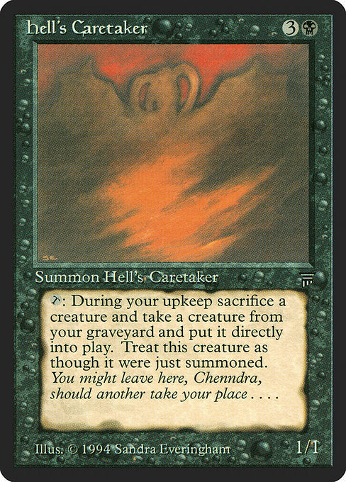 Hell's Caretaker [Legends], MTG Single - Gamers Grove