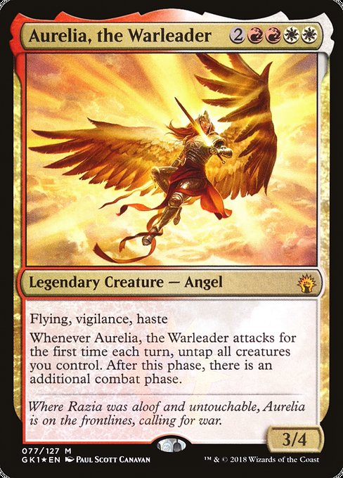 Aurelia, the Warleader [GRN Guild Kit]