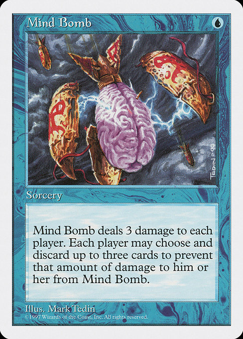 Mind Bomb [Fifth Edition], MTG Single - Gamers Grove