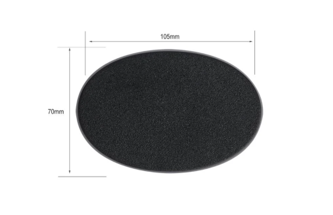 Citadel 105x70mm Oval Bases