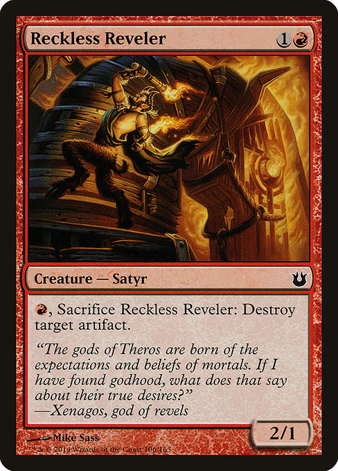 Reckless Reveler [Born of the Gods], MTG Single - Gamers Grove