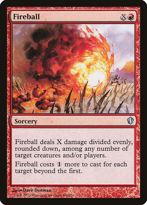 Fireball [Commander 2013], MTG Single - Gamers Grove