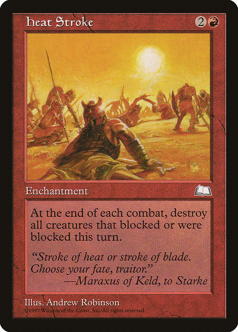 Heat Stroke [Weatherlight], MTG Single - Gamers Grove