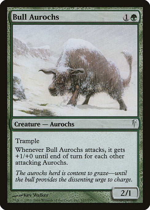 Bull Aurochs [Coldsnap], MTG Single - Gamers Grove