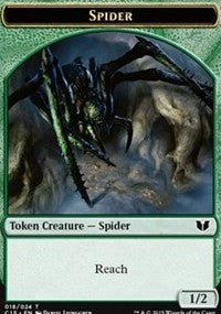 Spider Token // Wolf Token [Commander 2015]