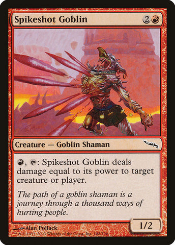 Spikeshot Goblin [Mirrodin], MTG Single - Gamers Grove