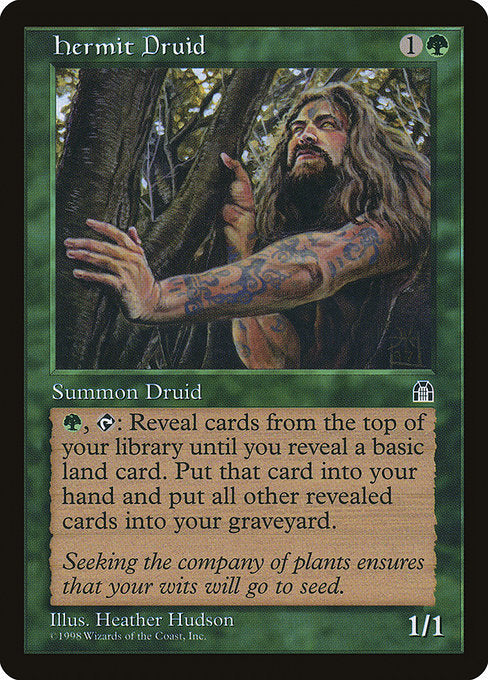 Hermit Druid [Stronghold], MTG Single - Gamers Grove