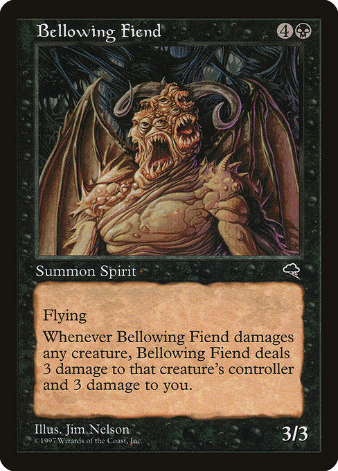 Bellowing Fiend [Tempest], MTG Single - Gamers Grove