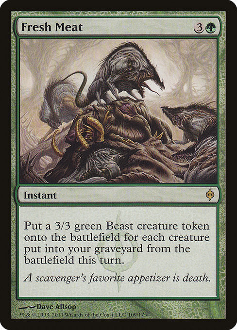 Fresh Meat [New Phyrexia], MTG Single - Gamers Grove