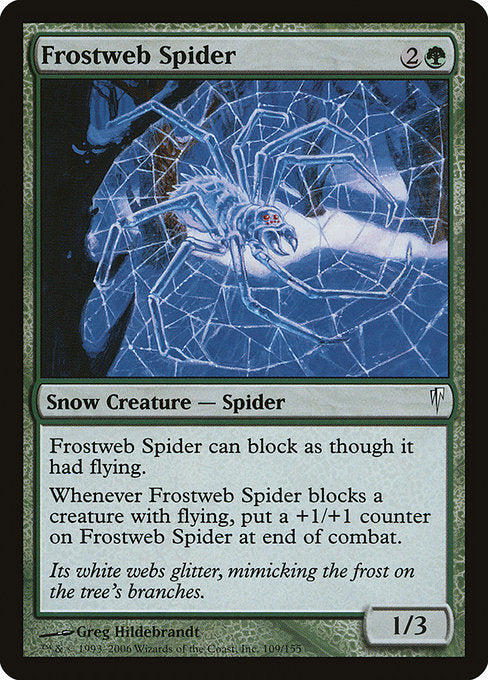 Frostweb Spider [Coldsnap], MTG Single - Gamers Grove