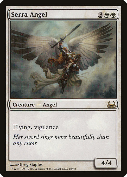 Serra Angel [Duel Decks: Divine vs. Demonic], MTG Single - Gamers Grove