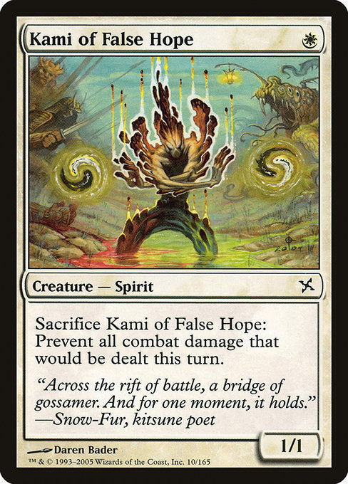 Kami of False Hope [Betrayers of Kamigawa], MTG Single - Gamers Grove