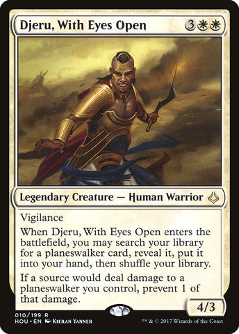Djeru, With Eyes Open [Hour of Devastation], MTG Single - Gamers Grove