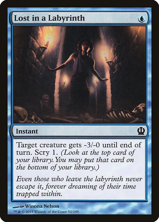 Lost in a Labyrinth [Theros], MTG Single - Gamers Grove