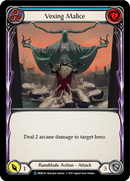 Vexing Malice (Blue) (Rainbow Foil) [U-MON234-RF] Unlimited Edition Rainbow Foil