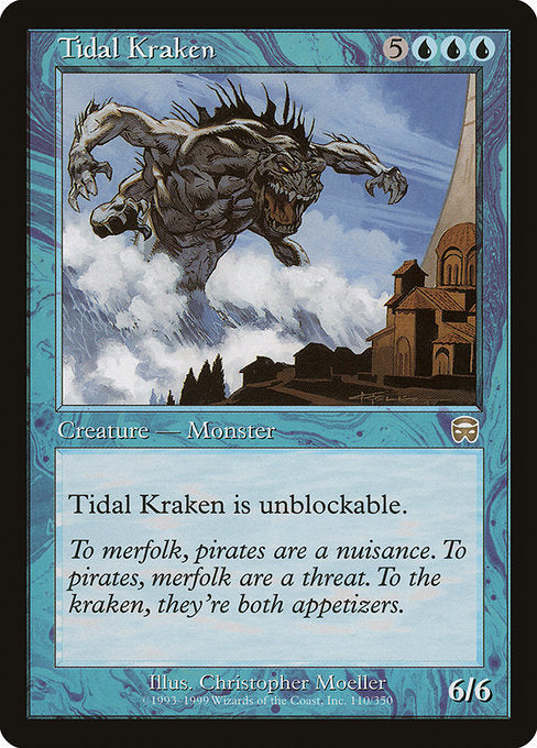 Tidal Kraken [Mercadian Masques], MTG Single - Gamers Grove