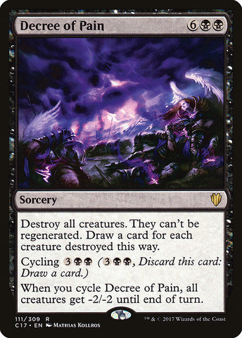 Decree of Pain [Commander 2017]