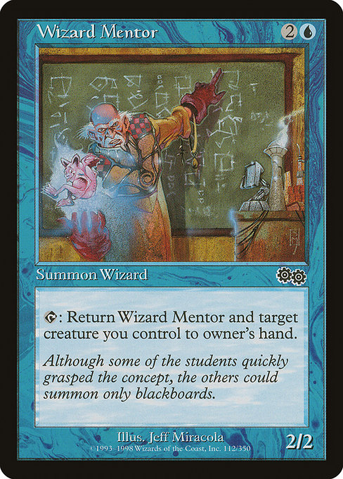 Wizard Mentor [Urza's Saga], MTG Single - Gamers Grove