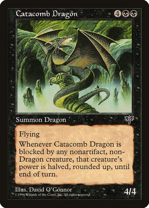 Catacomb Dragon [Mirage], MTG Single - Gamers Grove