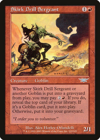 Skirk Drill Sergeant [Legions], MTG Single - Gamers Grove