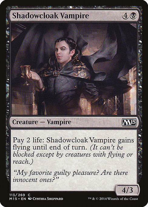 Shadowcloak Vampire [Magic 2015], MTG Single - Gamers Grove