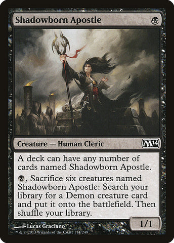 Shadowborn Apostle [Magic 2014], MTG Single - Gamers Grove