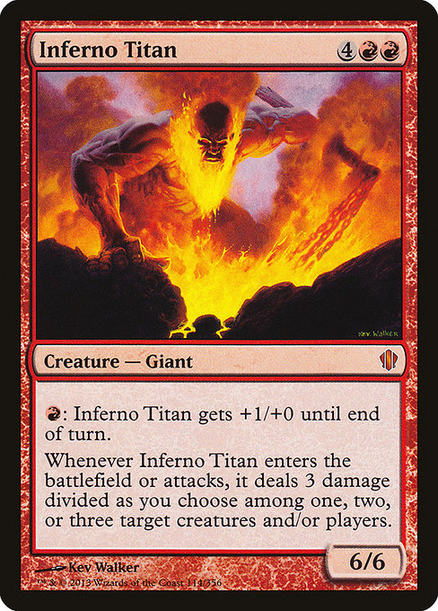 Inferno Titan [Commander 2013], MTG Single - Gamers Grove