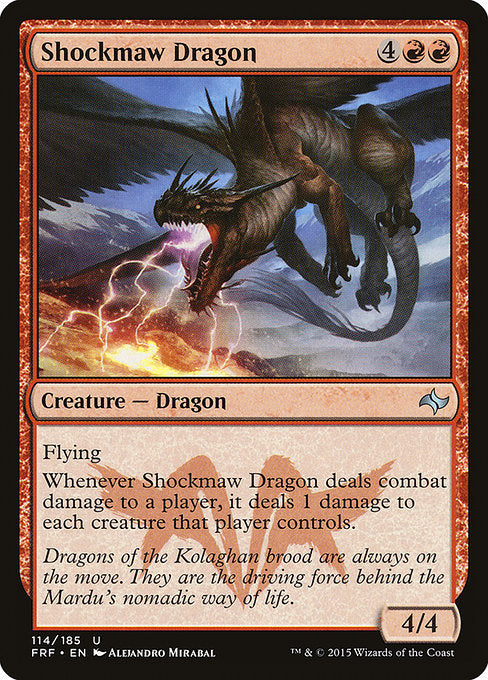 Shockmaw Dragon [Fate Reforged]