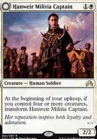 Hanweir Militia Captain // Westvale Cult Leader [Shadows over Innistrad]