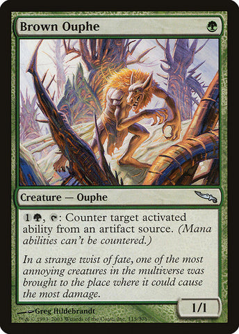 Brown Ouphe [Mirrodin], MTG Single - Gamers Grove
