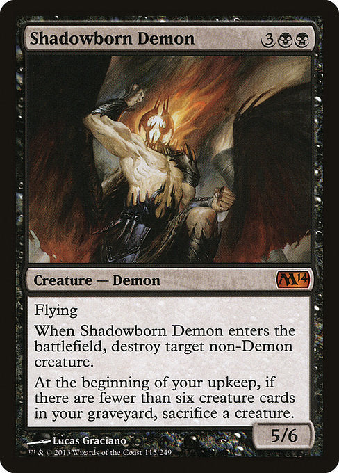 Shadowborn Demon [Magic 2014], MTG Single - Gamers Grove