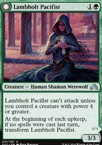 Lambholt Pacifist // Lambholt Butcher [Shadows over Innistrad], MTG Single - Gamers Grove