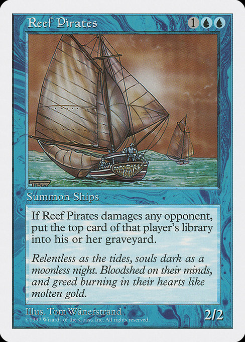 Reef Pirates [Fifth Edition], MTG Single - Gamers Grove